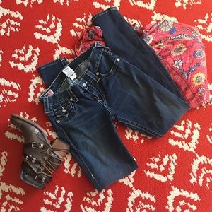 True Religion “Misty” skinnies